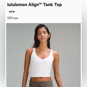 lululemon Align™ Tank in White